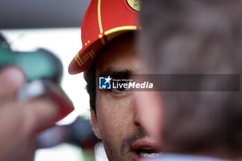 2024-04-20 - SAINZ Carlos (spa), Scuderia Ferrari SF-24, portrait press conference during the Formula 1 Lenovo Chinese Grand Prix 2024, 5th round of the 2024 Formula One World Championship from April 19 to 21, 2024 on the Shanghai International Circuit, in Shanghai, China - F1 - CHINESE GRAND PRIX 2024 - FORMULA 1 - MOTORS