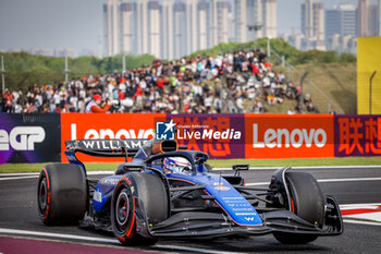 2024-04-20 - 02 SARGEANT Logan (usa), Williams Racing FW46, action during the Formula 1 Lenovo Chinese Grand Prix 2024, 5th round of the 2024 Formula One World Championship from April 19 to 21, 2024 on the Shanghai International Circuit, in Shanghai, China - F1 - CHINESE GRAND PRIX 2024 - FORMULA 1 - MOTORS
