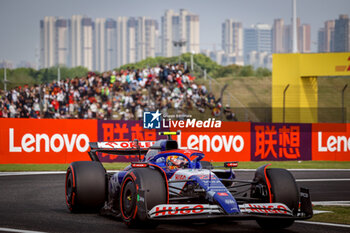 2024-04-20 - 22 TSUNODA Yuki (jap), Visa Cash App RB F1 Team VCARB 01, action during the Formula 1 Lenovo Chinese Grand Prix 2024, 5th round of the 2024 Formula One World Championship from April 19 to 21, 2024 on the Shanghai International Circuit, in Shanghai, China - F1 - CHINESE GRAND PRIX 2024 - FORMULA 1 - MOTORS