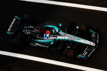 2024-04-20 - 63 RUSSELL George (gbr), Mercedes AMG F1 Team W15, action during the Formula 1 Lenovo Chinese Grand Prix 2024, 5th round of the 2024 Formula One World Championship from April 19 to 21, 2024 on the Shanghai International Circuit, in Shanghai, China - F1 - CHINESE GRAND PRIX 2024 - FORMULA 1 - MOTORS