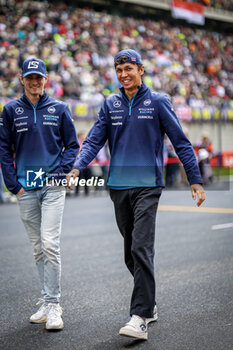 2024-04-21 - ALBON Alexander (tha), Williams Racing FW46, portrait, SARGEANT Logan (usa), Williams Racing FW46, portrait during the Formula 1 Lenovo Chinese Grand Prix 2024, 5th round of the 2024 Formula One World Championship from April 19 to 21, 2024 on the Shanghai International Circuit, in Shanghai, China - F1 - CHINESE GRAND PRIX 2024 - FORMULA 1 - MOTORS