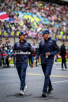 21/04/2024 - VERSTAPPEN Max (ned), Red Bull Racing RB20, portrait, PEREZ Sergio (mex), Red Bull Racing RB20, portrait during the Formula 1 Lenovo Chinese Grand Prix 2024, 5th round of the 2024 Formula One World Championship from April 19 to 21, 2024 on the Shanghai International Circuit, in Shanghai, China - F1 - CHINESE GRAND PRIX 2024 - FORMULA 1 - MOTORI