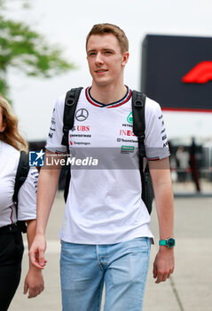 2024-04-21 - VESTI Frederik (den), Junior Driver of Mercedes AMG F1 Team, portrait during the Formula 1 Lenovo Chinese Grand Prix 2024, 5th round of the 2024 Formula One World Championship from April 19 to 21, 2024 on the Shanghai International Circuit, in Shanghai, China - F1 - CHINESE GRAND PRIX 2024 - FORMULA 1 - MOTORS