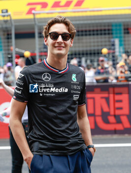 2024-04-21 - RUSSELL George (gbr), Mercedes AMG F1 Team W15, portraitduring the Formula 1 Lenovo Chinese Grand Prix 2024, 5th round of the 2024 Formula One World Championship from April 19 to 21, 2024 on the Shanghai International Circuit, in Shanghai, China - F1 - CHINESE GRAND PRIX 2024 - FORMULA 1 - MOTORS