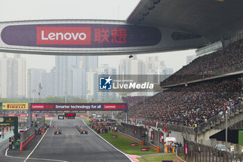 2024-04-21 - Starting grid during the Formula 1 Lenovo Chinese Grand Prix 2024, 5th round of the 2024 Formula One World Championship from April 19 to 21, 2024 on the Shanghai International Circuit, in Shanghai, China - F1 - CHINESE GRAND PRIX 2024 - FORMULA 1 - MOTORS
