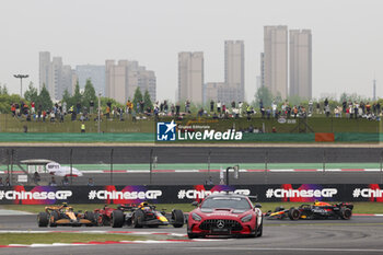 2024-04-21 - Safety Car during the Formula 1 Lenovo Chinese Grand Prix 2024, 5th round of the 2024 Formula One World Championship from April 19 to 21, 2024 on the Shanghai International Circuit, in Shanghai, China - F1 - CHINESE GRAND PRIX 2024 - FORMULA 1 - MOTORS