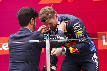2024-04-21 - VERSTAPPEN Max (ned), Red Bull Racing RB20, portrait and BEN SULAYEM Mohammed (uae), President of the FIA, portrait during the Formula 1 Lenovo Chinese Grand Prix 2024, 5th round of the 2024 Formula One World Championship from April 19 to 21, 2024 on the Shanghai International Circuit, in Shanghai, China - F1 - CHINESE GRAND PRIX 2024 - FORMULA 1 - MOTORS