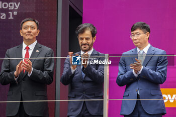 2024-04-21 - BEN SULAYEM Mohammed (uae), President of the FIA, portrait podium during the Formula 1 Lenovo Chinese Grand Prix 2024, 5th round of the 2024 Formula One World Championship from April 19 to 21, 2024 on the Shanghai International Circuit, in Shanghai, China - F1 - CHINESE GRAND PRIX 2024 - FORMULA 1 - MOTORS