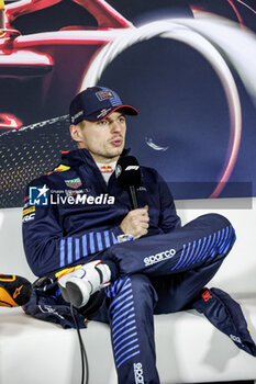 2024-04-21 - VERSTAPPEN Max (ned), Red Bull Racing RB20, portrait press conference during the Formula 1 Lenovo Chinese Grand Prix 2024, 5th round of the 2024 Formula One World Championship from April 19 to 21, 2024 on the Shanghai International Circuit, in Shanghai, China - F1 - CHINESE GRAND PRIX 2024 - FORMULA 1 - MOTORS
