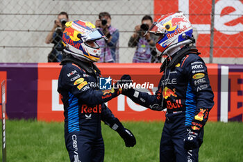 2024-04-21 - VERSTAPPEN Max (ned), Red Bull Racing RB20, portrait, PEREZ Sergio (mex), Red Bull Racing RB20, portrait during the Formula 1 Lenovo Chinese Grand Prix 2024, 5th round of the 2024 Formula One World Championship from April 19 to 21, 2024 on the Shanghai International Circuit, in Shanghai, China - F1 - CHINESE GRAND PRIX 2024 - FORMULA 1 - MOTORS