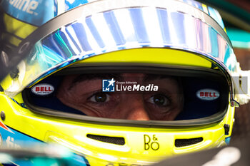 2024-04-21 - ALONSO Fernando (spa), Aston Martin F1 Team AMR24, portrait during the Formula 1 Lenovo Chinese Grand Prix 2024, 5th round of the 2024 Formula One World Championship from April 19 to 21, 2024 on the Shanghai International Circuit, in Shanghai, China - F1 - CHINESE GRAND PRIX 2024 - FORMULA 1 - MOTORS