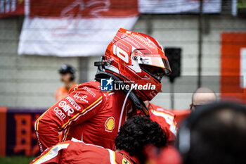 2024-04-21 - LECLERC Charles (mco), Scuderia Ferrari SF-24, portrait during the Formula 1 Lenovo Chinese Grand Prix 2024, 5th round of the 2024 Formula One World Championship from April 19 to 21, 2024 on the Shanghai International Circuit, in Shanghai, China - F1 - CHINESE GRAND PRIX 2024 - FORMULA 1 - MOTORS