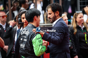 21/04/2024 - ZHOU Guanyu (chi), Stake F1 Team Kick Sauber C44, BEN SULAYEM Mohammed (uae), President of the FIA, portrait during the Formula 1 Lenovo Chinese Grand Prix 2024, 5th round of the 2024 Formula One World Championship from April 19 to 21, 2024 on the Shanghai International Circuit, in Shanghai, China - F1 - CHINESE GRAND PRIX 2024 - FORMULA 1 - MOTORI