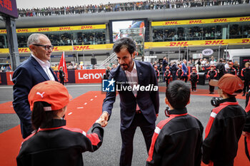 21/04/2024 - BEN SULAYEM Mohammed (uae), President of the FIA, portrait pre grid during the Formula 1 Lenovo Chinese Grand Prix 2024, 5th round of the 2024 Formula One World Championship from April 19 to 21, 2024 on the Shanghai International Circuit, in Shanghai, China - F1 - CHINESE GRAND PRIX 2024 - FORMULA 1 - MOTORI