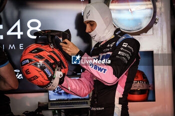 2024-04-21 - OCON Esteban (fra), Alpine F1 Team A524, portrait during the Formula 1 Lenovo Chinese Grand Prix 2024, 5th round of the 2024 Formula One World Championship from April 19 to 21, 2024 on the Shanghai International Circuit, in Shanghai, China - F1 - CHINESE GRAND PRIX 2024 - FORMULA 1 - MOTORS