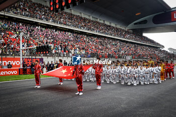 2024-04-21 - Atmosphere start of the race, depart, during the Formula 1 Lenovo Chinese Grand Prix 2024, 5th round of the 2024 Formula One World Championship from April 19 to 21, 2024 on the Shanghai International Circuit, in Shanghai, China - F1 - CHINESE GRAND PRIX 2024 - FORMULA 1 - MOTORS