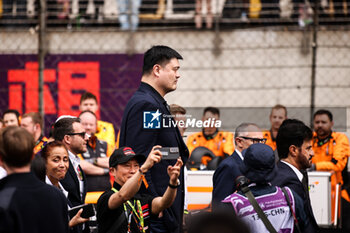 21/04/2024 - Yao Ming former NBA player during the Formula 1 Lenovo Chinese Grand Prix 2024, 5th round of the 2024 Formula One World Championship from April 19 to 21, 2024 on the Shanghai International Circuit, in Shanghai, China - F1 - CHINESE GRAND PRIX 2024 - FORMULA 1 - MOTORI