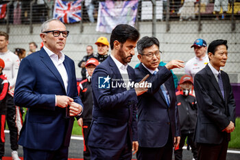 21/04/2024 - BEN SULAYEM Mohammed (uae), President of the FIA, portrait pre grid during the Formula 1 Lenovo Chinese Grand Prix 2024, 5th round of the 2024 Formula One World Championship from April 19 to 21, 2024 on the Shanghai International Circuit, in Shanghai, China - F1 - CHINESE GRAND PRIX 2024 - FORMULA 1 - MOTORI