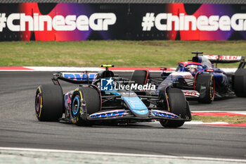 21/04/2024 - 10 GASLY Pierre (fra), Alpine F1 Team A524, action during the Formula 1 Lenovo Chinese Grand Prix 2024, 5th round of the 2024 Formula One World Championship from April 19 to 21, 2024 on the Shanghai International Circuit, in Shanghai, China - F1 - CHINESE GRAND PRIX 2024 - FORMULA 1 - MOTORI