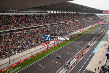 21/04/2024 - 14 ALONSO Fernando (spa), Aston Martin F1 Team AMR24, action during the Formula 1 Lenovo Chinese Grand Prix 2024, 5th round of the 2024 Formula One World Championship from April 19 to 21, 2024 on the Shanghai International Circuit, in Shanghai, China - F1 - CHINESE GRAND PRIX 2024 - FORMULA 1 - MOTORI