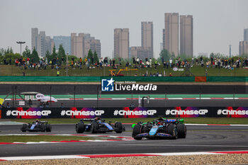 2024-04-21 - 31 OCON Esteban (fra), Alpine F1 Team A524, action during the Formula 1 Lenovo Chinese Grand Prix 2024, 5th round of the 2024 Formula One World Championship from April 19 to 21, 2024 on the Shanghai International Circuit, in Shanghai, China - F1 - CHINESE GRAND PRIX 2024 - FORMULA 1 - MOTORS