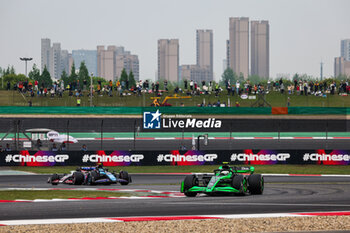 2024-04-21 - 24 ZHOU Guanyu (chi), Stake F1 Team Kick Sauber C44, action during the Formula 1 Lenovo Chinese Grand Prix 2024, 5th round of the 2024 Formula One World Championship from April 19 to 21, 2024 on the Shanghai International Circuit, in Shanghai, China - F1 - CHINESE GRAND PRIX 2024 - FORMULA 1 - MOTORS