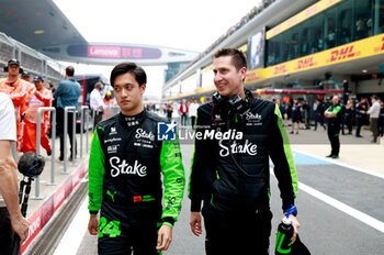 21/04/2024 - ZHOU Guanyu (chi), Stake F1 Team Kick Sauber C44, portrait during the Formula 1 Lenovo Chinese Grand Prix 2024, 5th round of the 2024 Formula One World Championship from April 19 to 21, 2024 on the Shanghai International Circuit, in Shanghai, China - F1 - CHINESE GRAND PRIX 2024 - FORMULA 1 - MOTORI