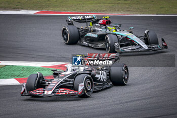 2024-04-21 - 27 HULKENBERG Nico (ger), Haas F1 Team VF-24 Ferrari, action during the Formula 1 Lenovo Chinese Grand Prix 2024, 5th round of the 2024 Formula One World Championship from April 19 to 21, 2024 on the Shanghai International Circuit, in Shanghai, China - F1 - CHINESE GRAND PRIX 2024 - FORMULA 1 - MOTORS