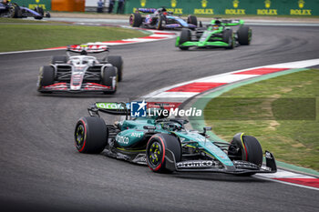 21/04/2024 - 18 STROLL Lance (can), Aston Martin F1 Team AMR24, action during the Formula 1 Lenovo Chinese Grand Prix 2024, 5th round of the 2024 Formula One World Championship from April 19 to 21, 2024 on the Shanghai International Circuit, in Shanghai, China - F1 - CHINESE GRAND PRIX 2024 - FORMULA 1 - MOTORI