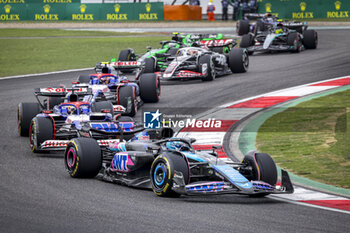 2024-04-21 - 10 GASLY Pierre (fra), Alpine F1 Team A524, action during the Formula 1 Lenovo Chinese Grand Prix 2024, 5th round of the 2024 Formula One World Championship from April 19 to 21, 2024 on the Shanghai International Circuit, in Shanghai, China - F1 - CHINESE GRAND PRIX 2024 - FORMULA 1 - MOTORS
