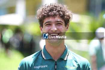 2024-05-02 - CRAWFORD Jak (usa), Young Driver Development Programme of Aston Martin F1 Team, portrait during the Formula 1 Crypto.com Miami Grand Prix 2024, 6th round of the 2024 Formula One World Championship from May 3 to 5, 2024 on the Miami International Autodrome, in Miami, United States of America - F1 - MIAMI GRAND PRIX 2024 - FORMULA 1 - MOTORS