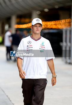 2024-05-02 - SCHUMACHER Mick (ger), Reserve Driver of Mercedes AMG F1 Team, portrait during the Formula 1 Crypto.com Miami Grand Prix 2024, 6th round of the 2024 Formula One World Championship from May 3 to 5, 2024 on the Miami International Autodrome, in Miami, United States of America - F1 - MIAMI GRAND PRIX 2024 - FORMULA 1 - MOTORS