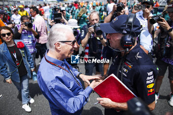 2024-05-04 - Piero Ferrari (ita), son of Enzo Ferrari, NEWEY Adrian (gbr), Chief Technical Officer of Red Bull Racing, portrait during the Formula 1 Crypto.com Miami Grand Prix 2024, 6th round of the 2024 Formula One World Championship from May 3 to 5, 2024 on the Miami International Autodrome, in Miami, United States of America - F1 - MIAMI GRAND PRIX 2024 - FORMULA 1 - MOTORS