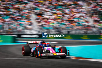04/05/2024 - 03 RICCIARDO Daniel (aus), Visa Cash App RB F1 Team VCARB 01, action during the Formula 1 Crypto.com Miami Grand Prix 2024, 6th round of the 2024 Formula One World Championship from May 3 to 5, 2024 on the Miami International Autodrome, in Miami, United States of America - F1 - MIAMI GRAND PRIX 2024 - FORMULA 1 - MOTORI