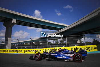04/05/2024 - 02 SARGEANT Logan (usa), Williams Racing FW46, action during the Formula 1 Crypto.com Miami Grand Prix 2024, 6th round of the 2024 Formula One World Championship from May 3 to 5, 2024 on the Miami International Autodrome, in Miami, United States of America - F1 - MIAMI GRAND PRIX 2024 - FORMULA 1 - MOTORI