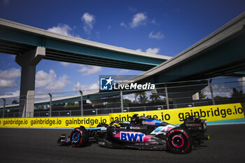 04/05/2024 - 10 GASLY Pierre (fra), Alpine F1 Team A524, action during the Formula 1 Crypto.com Miami Grand Prix 2024, 6th round of the 2024 Formula One World Championship from May 3 to 5, 2024 on the Miami International Autodrome, in Miami, United States of America - F1 - MIAMI GRAND PRIX 2024 - FORMULA 1 - MOTORI