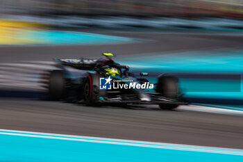 2024-05-04 - 44 HAMILTON Lewis (gbr), Mercedes AMG F1 Team W15, action during the Formula 1 Crypto.com Miami Grand Prix 2024, 6th round of the 2024 Formula One World Championship from May 3 to 5, 2024 on the Miami International Autodrome, in Miami, United States of America - F1 - MIAMI GRAND PRIX 2024 - FORMULA 1 - MOTORS