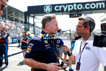 2024-05-04 - HORNER Christian (gbr), Team Principal of Red Bull Racing, portrait during the Formula 1 Crypto.com Miami Grand Prix 2024, 6th round of the 2024 Formula One World Championship from May 3 to 5, 2024 on the Miami International Autodrome, in Miami, United States of America - F1 - MIAMI GRAND PRIX 2024 - FORMULA 1 - MOTORS
