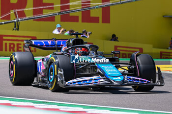 2024-05-17 - Esteban Ocon Alpine Racing Limited BWT Alpine Fl Team - FORMULA 1 MSC CRUISES GRAN PREMIO DELL'EMILIA-ROMAGNA 2024 - FREE PRACTICE 1 - FORMULA 1 - MOTORS