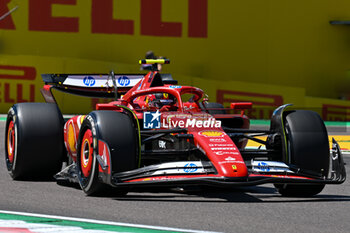 2024-05-17 - Carlos Sainz Ferrari Spa Scuderia Ferrari - FORMULA 1 MSC CRUISES GRAN PREMIO DELL'EMILIA-ROMAGNA 2024 - FREE PRACTICE 1 - FORMULA 1 - MOTORS