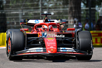 2024-05-17 - Charles Leclerc Ferrari Spa Scuderia Ferrari - FORMULA 1 MSC CRUISES GRAN PREMIO DELL'EMILIA-ROMAGNA 2024 - FREE PRACTICE 1 - FORMULA 1 - MOTORS