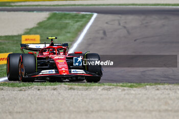 2024-05-17 - Carlos Sainz Ferrari Spa Scuderia Ferrari - FORMULA 1 MSC CRUISES GRAN PREMIO DELL'EMILIA-ROMAGNA 2024 - FREE PRACTICE 1 - FORMULA 1 - MOTORS