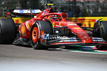 2024-05-17 - Carlos Sainz Ferrari Spa Scuderia Ferrari - FORMULA 1 MSC CRUISES GRAN PREMIO DELL'EMILIA-ROMAGNA 2024 - FREE PRACTICE 1 - FORMULA 1 - MOTORS