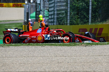 2024-05-17 - Charles Ledere Ferrari Spa Scuderia Ferrari - FORMULA 1 MSC CRUISES GRAN PREMIO DELL'EMILIA-ROMAGNA 2024 - FREE PRACTICE 1 - FORMULA 1 - MOTORS