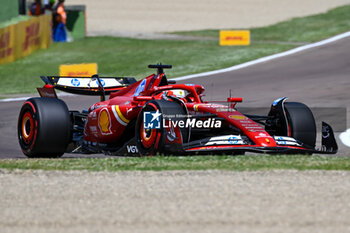 2024-05-17 - Charles Ledere Ferrari Spa Scuderia Ferrari - FORMULA 1 MSC CRUISES GRAN PREMIO DELL'EMILIA-ROMAGNA 2024 - FREE PRACTICE 1 - FORMULA 1 - MOTORS