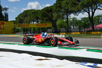 2024-05-17 - Charles Ledere Ferrari Spa Scuderia Ferrari - FORMULA 1 MSC CRUISES GRAN PREMIO DELL'EMILIA-ROMAGNA 2024 - FREE PRACTICE 1 - FORMULA 1 - MOTORS