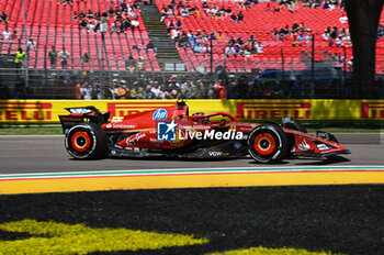 2024-05-17 - Carlos Sainz Ferrari Spa Scuderia Ferrari - FORMULA 1 MSC CRUISES GRAN PREMIO DELL'EMILIA-ROMAGNA 2024 - FREE PRACTICE 1 - FORMULA 1 - MOTORS