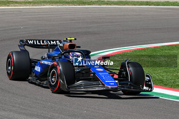 2024-05-17 - Logan Sargeant Williams Grand Prix Engineering Limited Williams Racing - FORMULA 1 MSC CRUISES GRAN PREMIO DELL'EMILIA-ROMAGNA 2024 - FREE PRACTICE 1 - FORMULA 1 - MOTORS