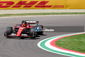 2024-05-17 - Carlos Sainz Ferrari Spa Scuderia Ferrari - FORMULA 1 MSC CRUISES GRAN PREMIO DELL'EMILIA-ROMAGNA 2024 - FREE PRACTICE 1 - FORMULA 1 - MOTORS