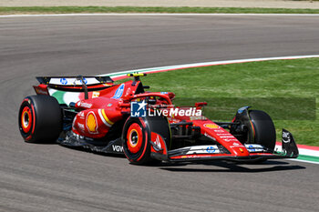 2024-05-17 - Carlos Sainz Ferrari Spa Scuderia Ferrari - FORMULA 1 MSC CRUISES GRAN PREMIO DELL'EMILIA-ROMAGNA 2024 - FREE PRACTICE 1 - FORMULA 1 - MOTORS